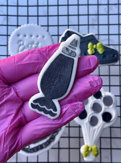 Piping bag deboss + matching cutter