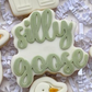 Silly Goose 3D deboss and matching cutter