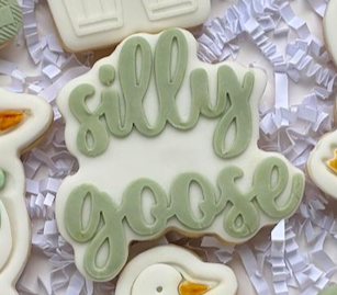 Silly Goose 3D deboss and matching cutter