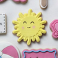 Baby sun - Cookie cutter + Debossing