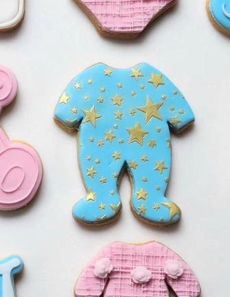 Baby onesies cookie cutter