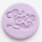 Love valentine Embossing for cupcake and cake - stamps sugar paste - saint Valentine’s theme stamps