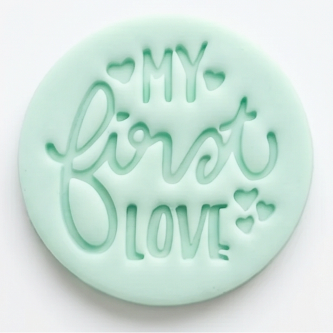 Love valentine Embossing for cupcake and cake - stamps sugar paste - saint Valentine’s theme stamps