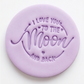 Love valentine Embossing for cupcake and cake - stamps sugar paste - saint Valentine’s theme stamps