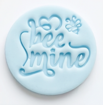 Love valentine Embossing for cupcake and cake - stamps sugar paste - saint Valentine’s theme stamps