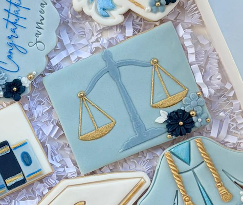 Scales of Justice deboss - Law
