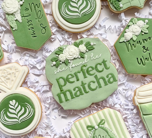 She found her perfect Matcha theme - deboss