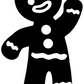 Gingy Gingerbread man - Christmas 3D Deboss & Matching Cookie Cutter