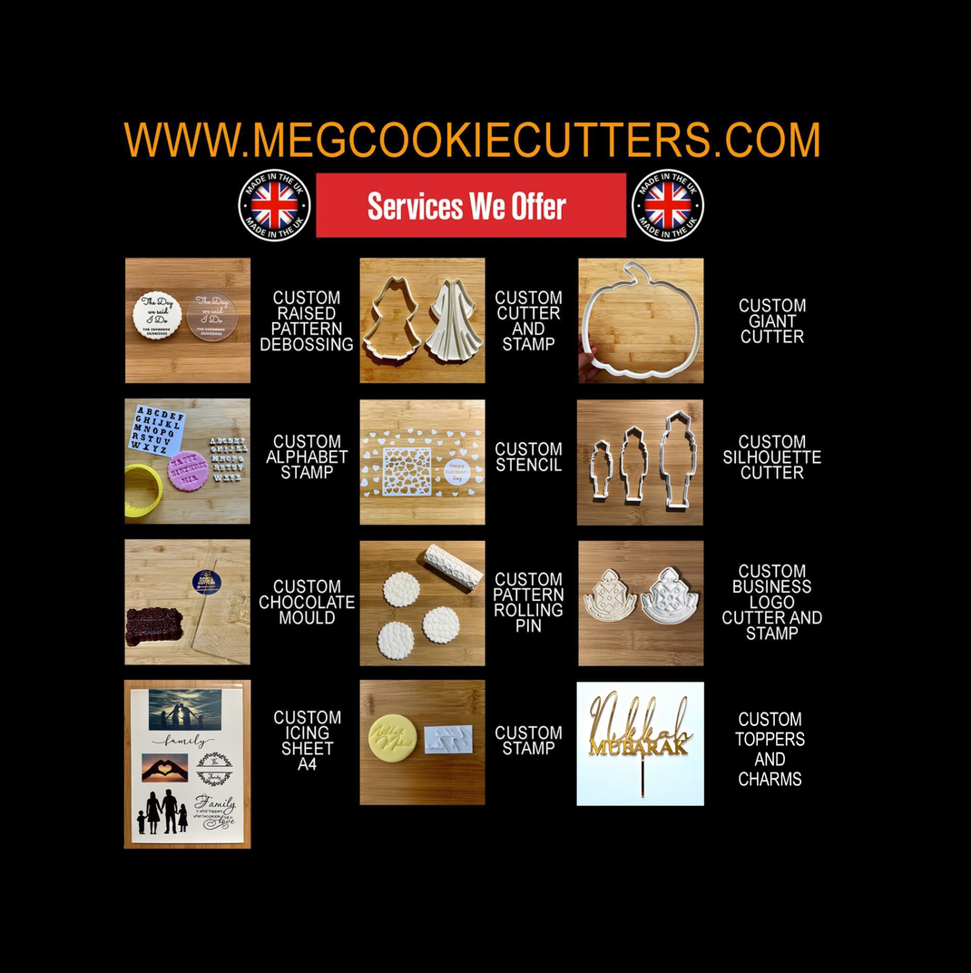 MEG COOKIE CUTTERSN MEG cookie cutters