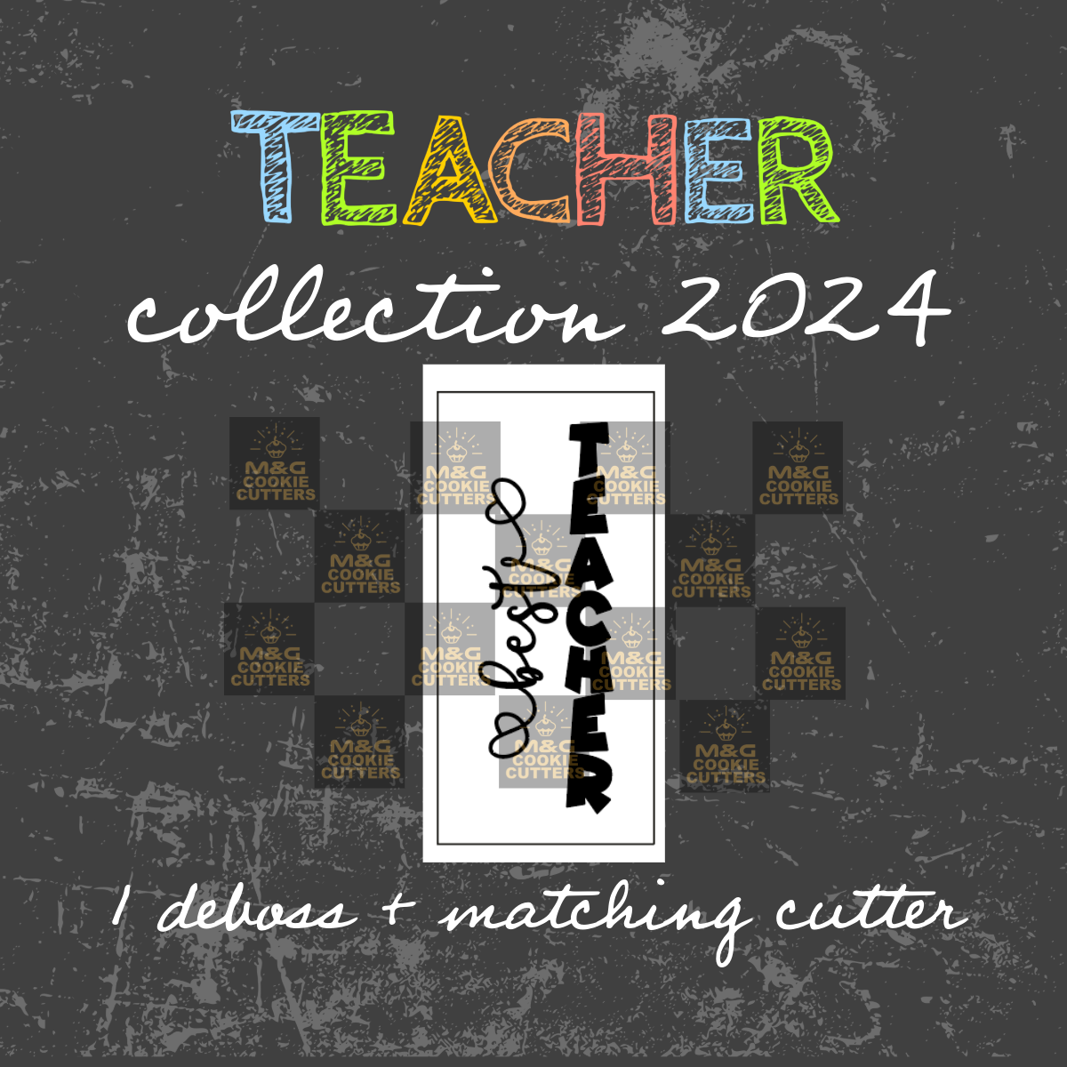 Teacher collection 2024 Debossing + cutter (7) - Best Teacher