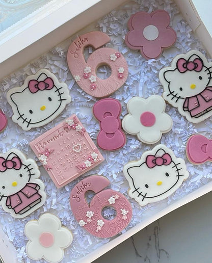 Kitty bow 3D deboss and cutter M1080