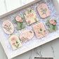 Layered Flower Arch deboss and matching cutter