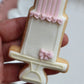 Cake - Birthday Theme - debossing and matching cutter M1034
