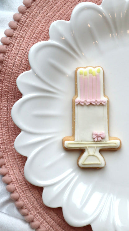 Cake - Birthday Theme - debossing and matching cutter M1034