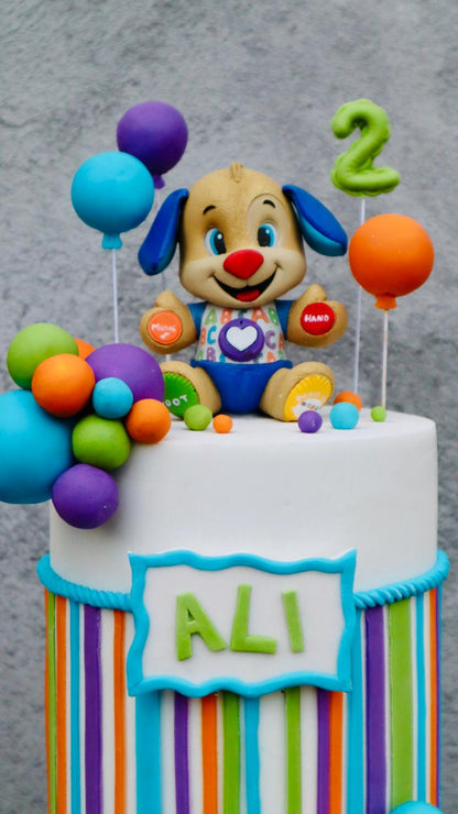 Custom 3D Printed Resin Action Figure Cake Toppers
