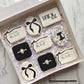 ring Wedding with bow- debossing + matching cutter