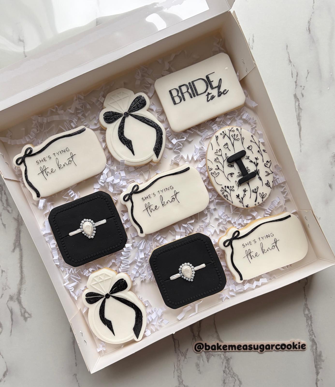 ring Wedding with bow- debossing + matching cutter