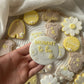 Bee theme - Mummy to bee - baby circle deboss