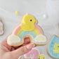 Duck Rainbow 3D debossing + cutter