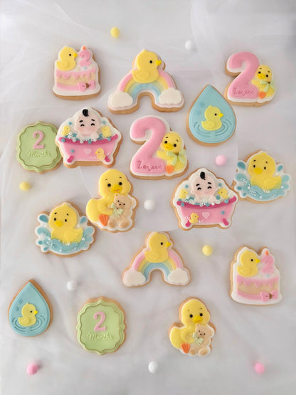 Baby Bath 3D deboss and matching cutter