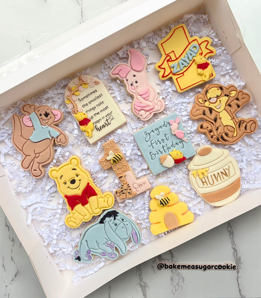 Winnie the Pooh-inspired cutters and stamp