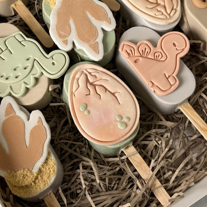 Dinosaur cracked egg - cutter + stamp