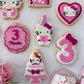 Hello kitty cake - 3d Deboss and cutter