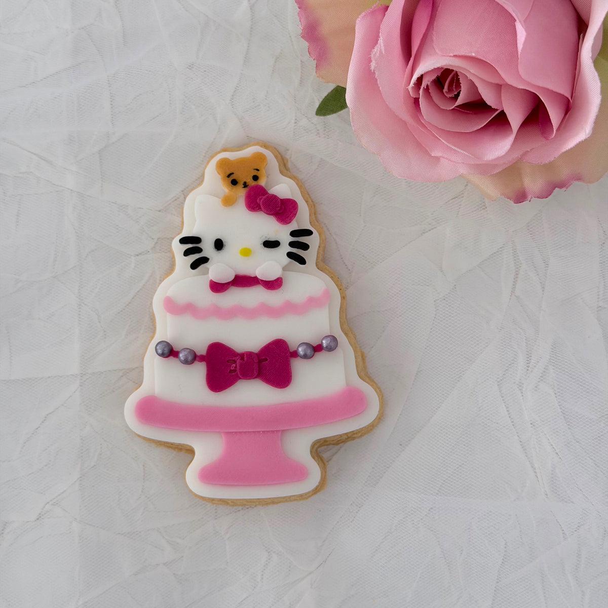 Hello kitty cake - 3d Deboss and cutter