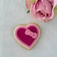 Frame heart weavy - 3d Deboss and cutter