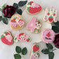 strawberry baby balloon 3D deboss and matching cutter
