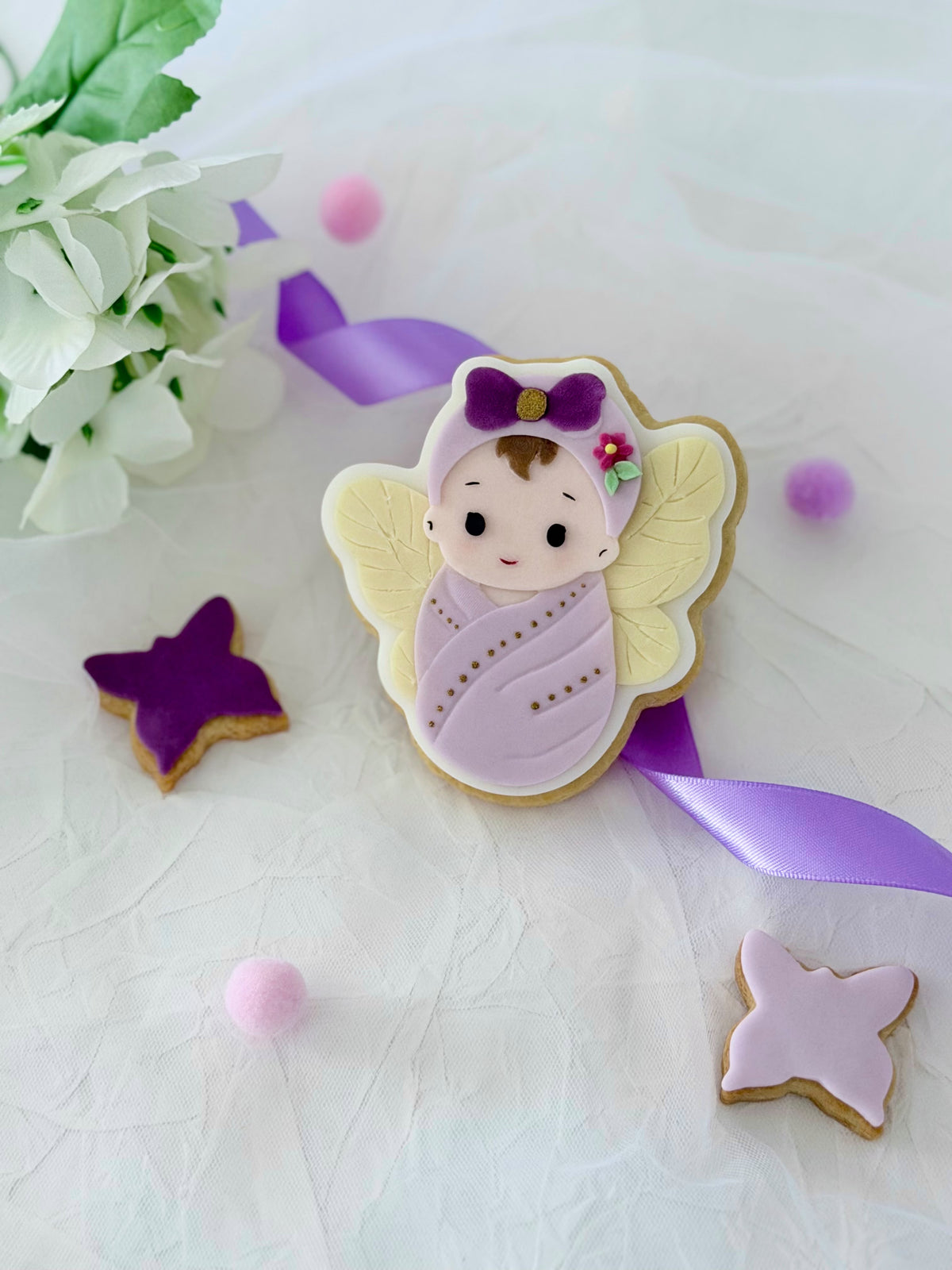 Baby Fairy 3D Deboss & Matching Cookie Cutter