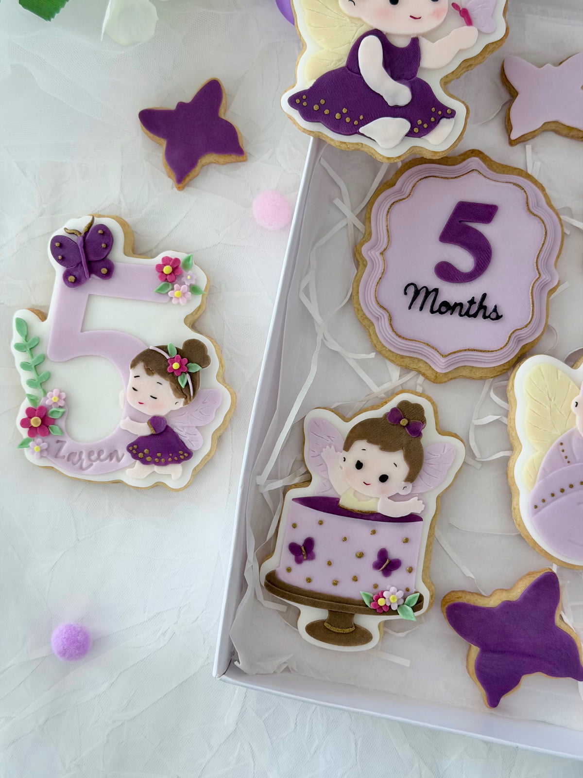 Five months Plaque 3D Deboss & Matching Cookie Cutter
