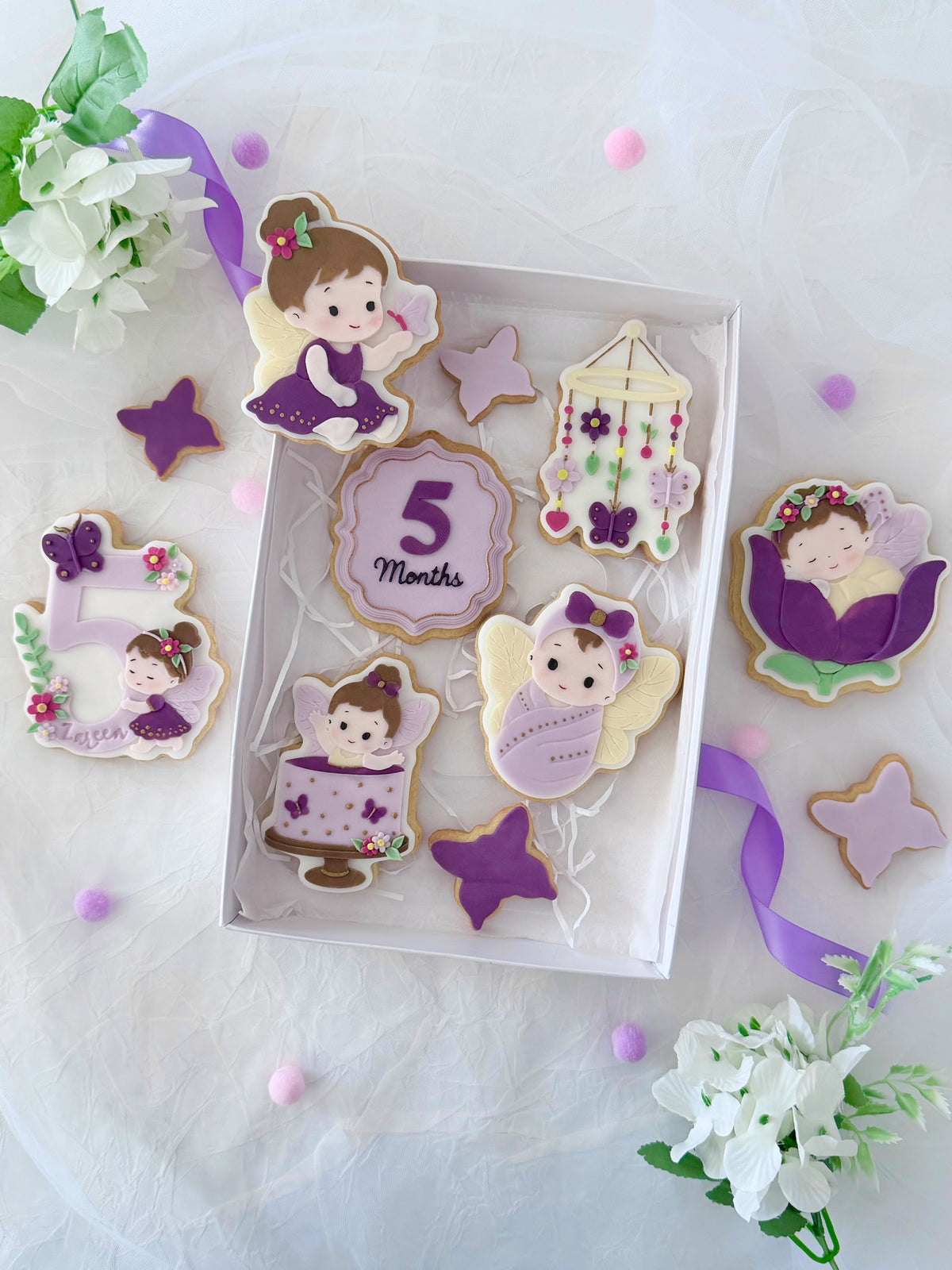 Five months Plaque 3D Deboss & Matching Cookie Cutter