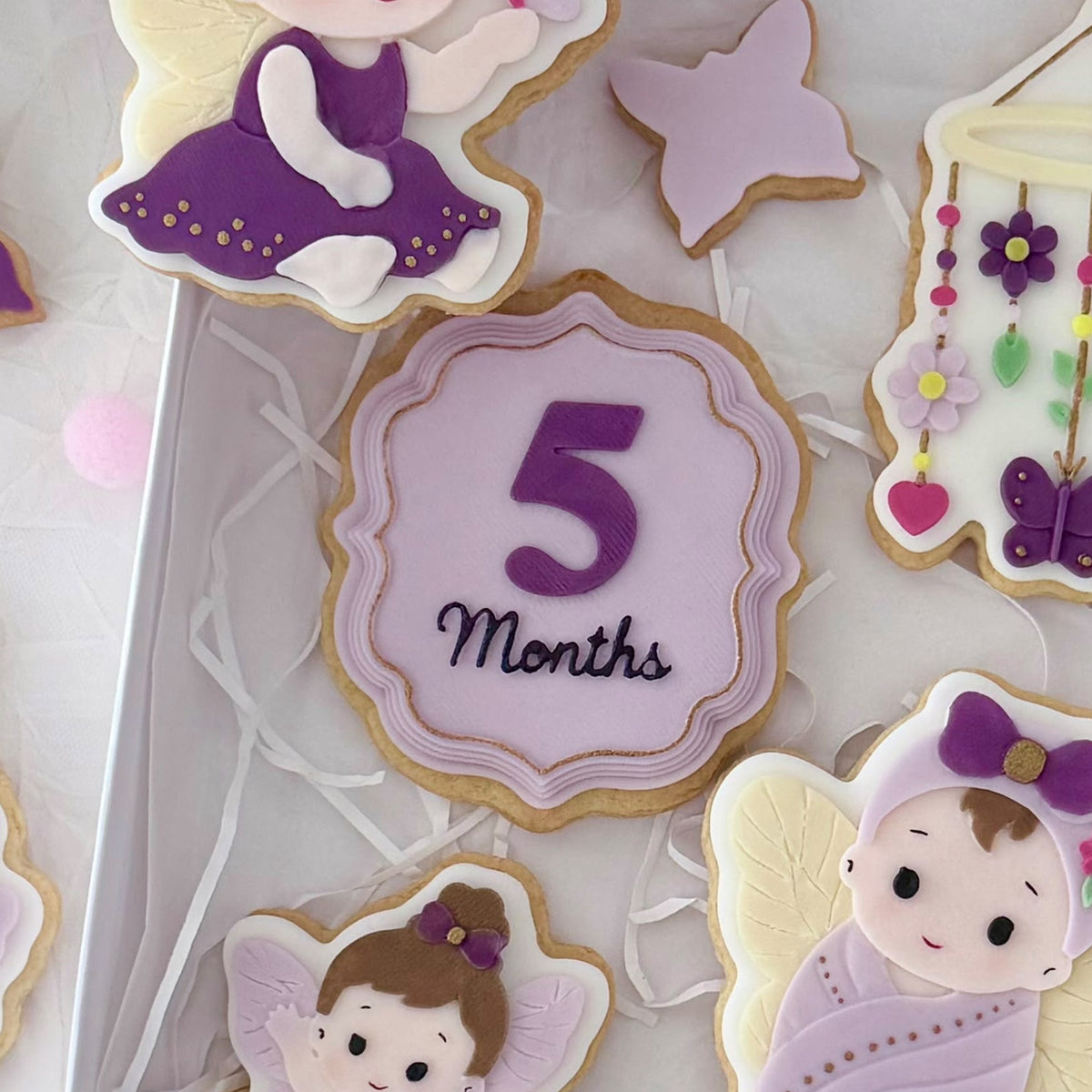 Five months Plaque 3D Deboss & Matching Cookie Cutter