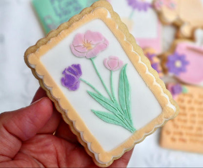 Mother’s Day - flowers - deboss and cutter