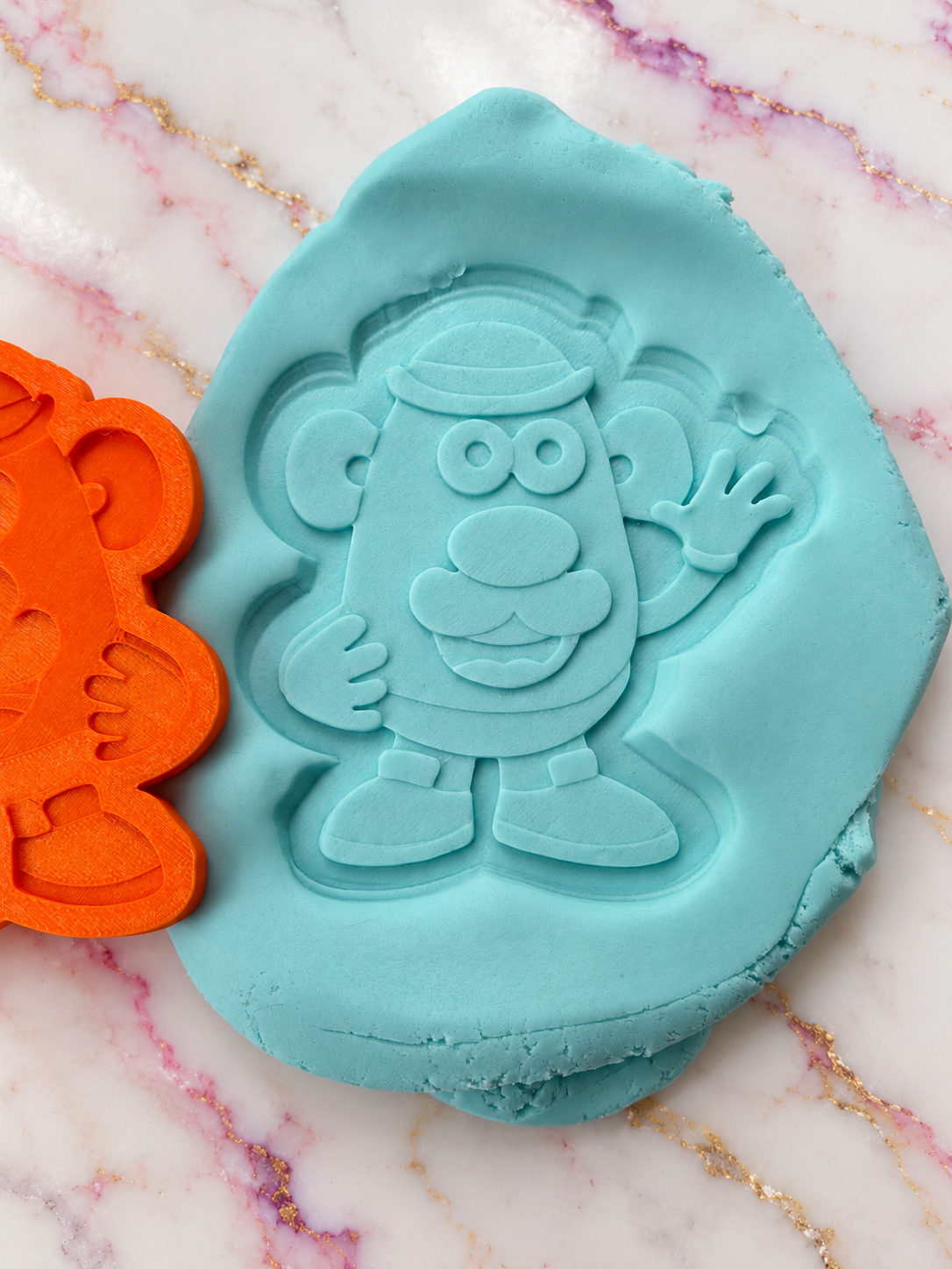 Toy Box Stories – Funny Potato Character 3D Deboss & Matching Cutter