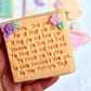 Mother’s Day - poem stamp and cutter