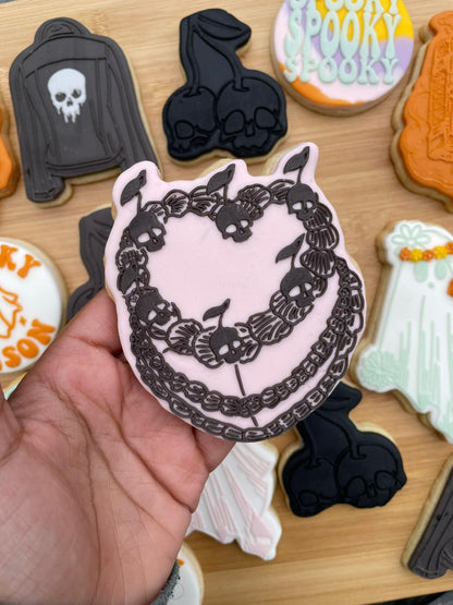 Cake Deboss + Cutter Halloween M1073