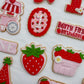 Strawberry Basket 3D deboss and matching cutter