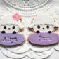 Sheep Name Plaque 3D deboss and matching cutter
