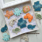 Sea animals - cookie cutter and stamp - M1002