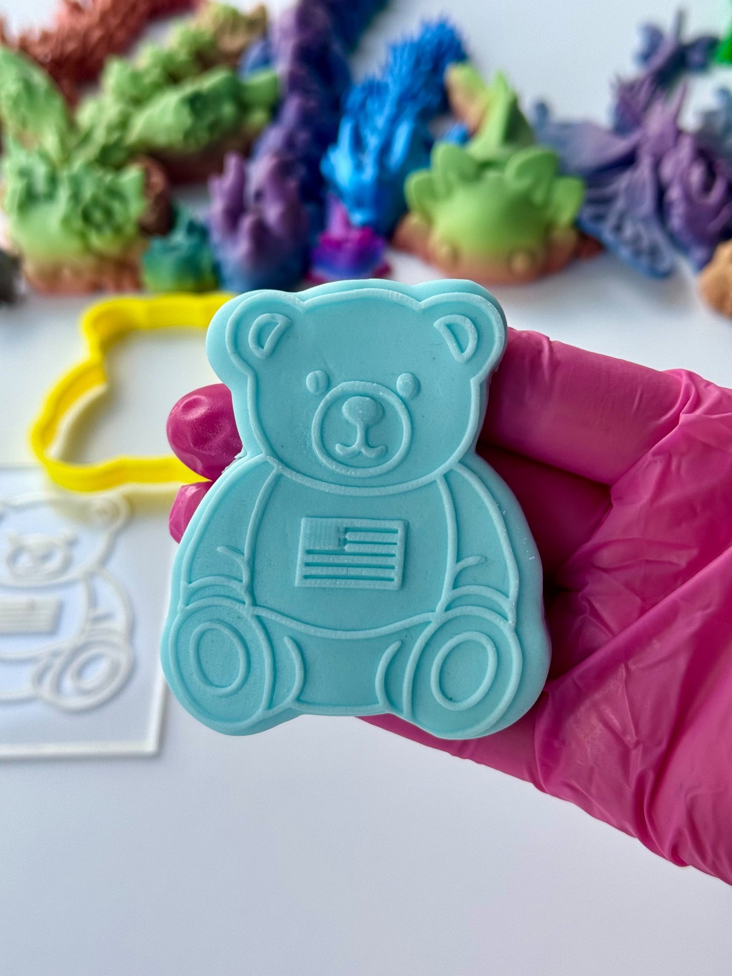 Teddy Bear Deboss and cutter