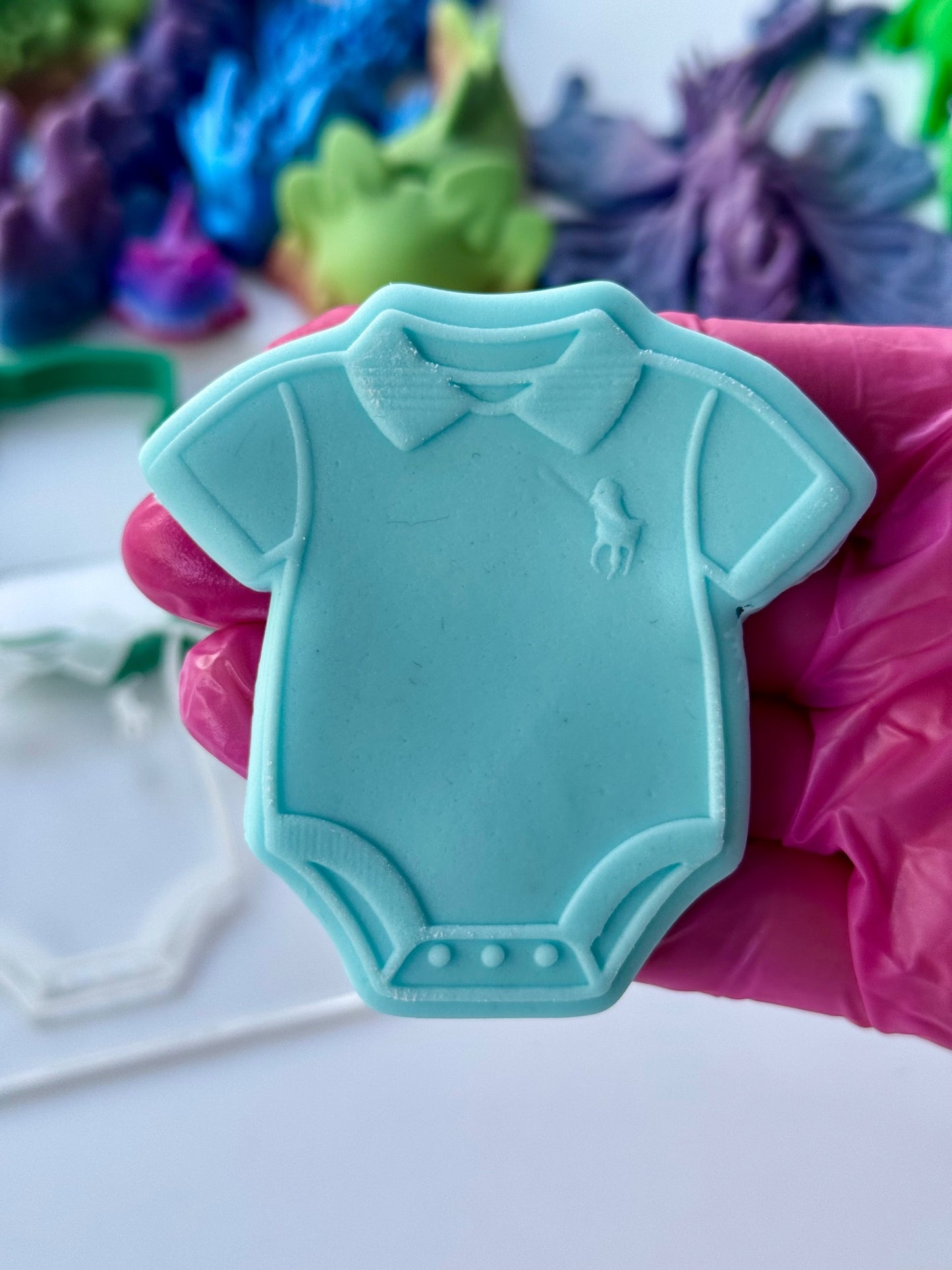Baby Onesie Deboss and cutter
