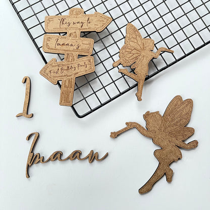 Fairies charms cake topper MEG cookie cutters