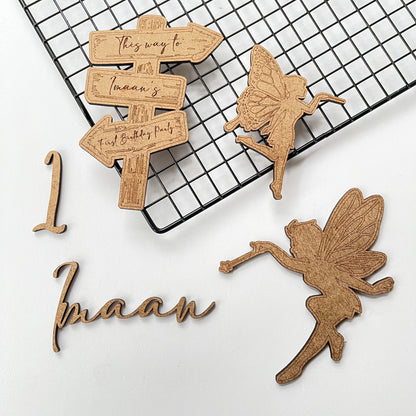 Fairies charms cake topper MEG cookie cutters