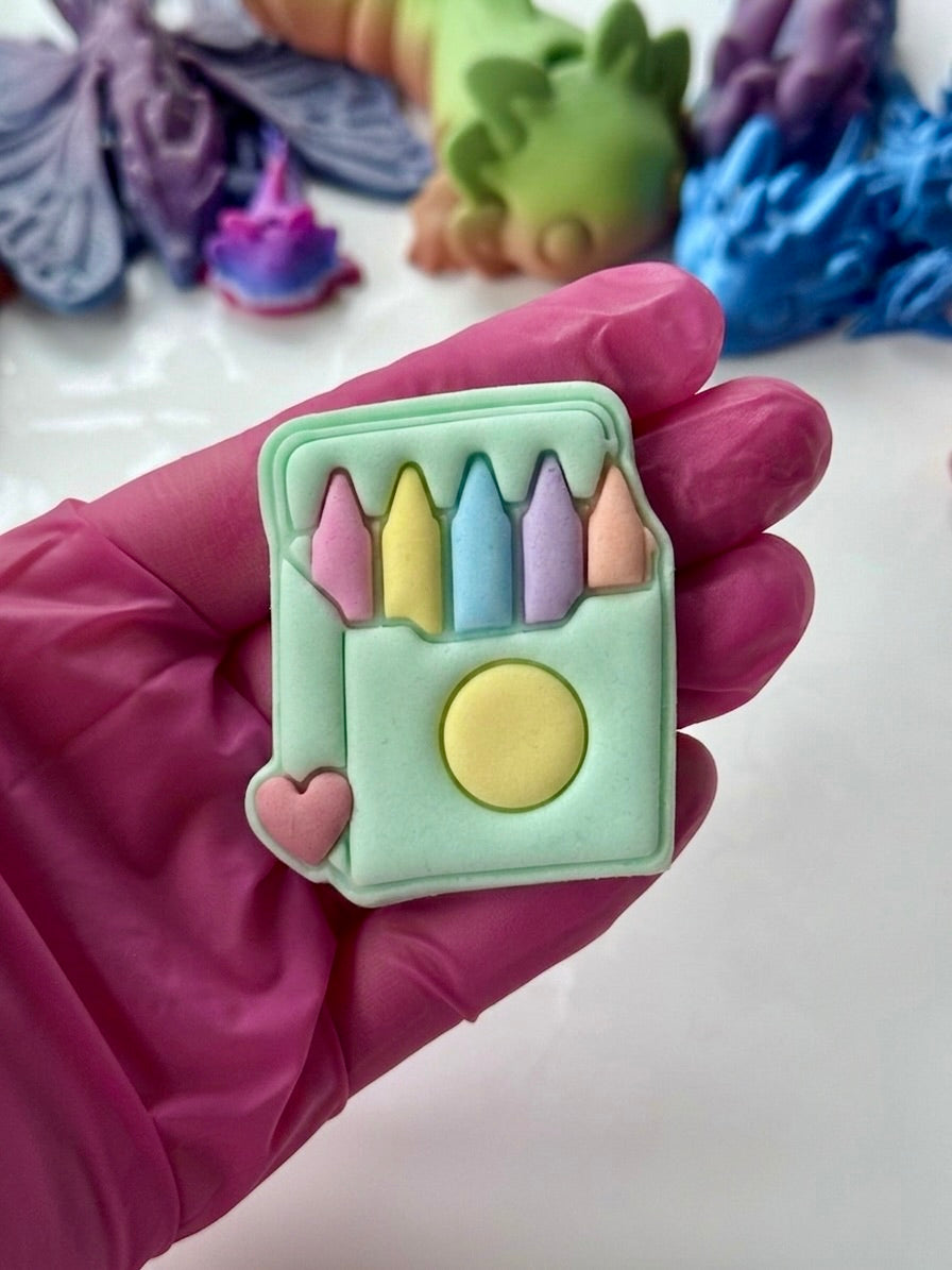 Crayon Box stamp + cutter