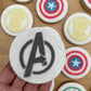 Avengers - super hero - debossing MEG cookie cutters