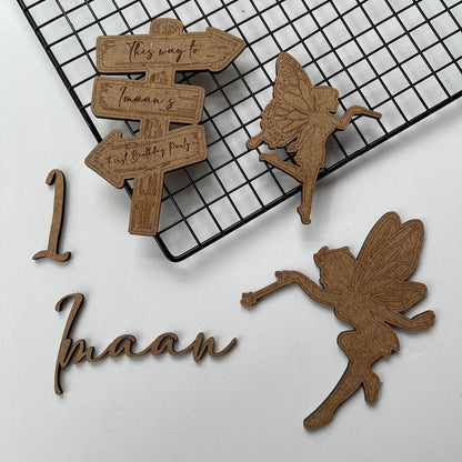 Fairies charms cake topper MEG cookie cutters