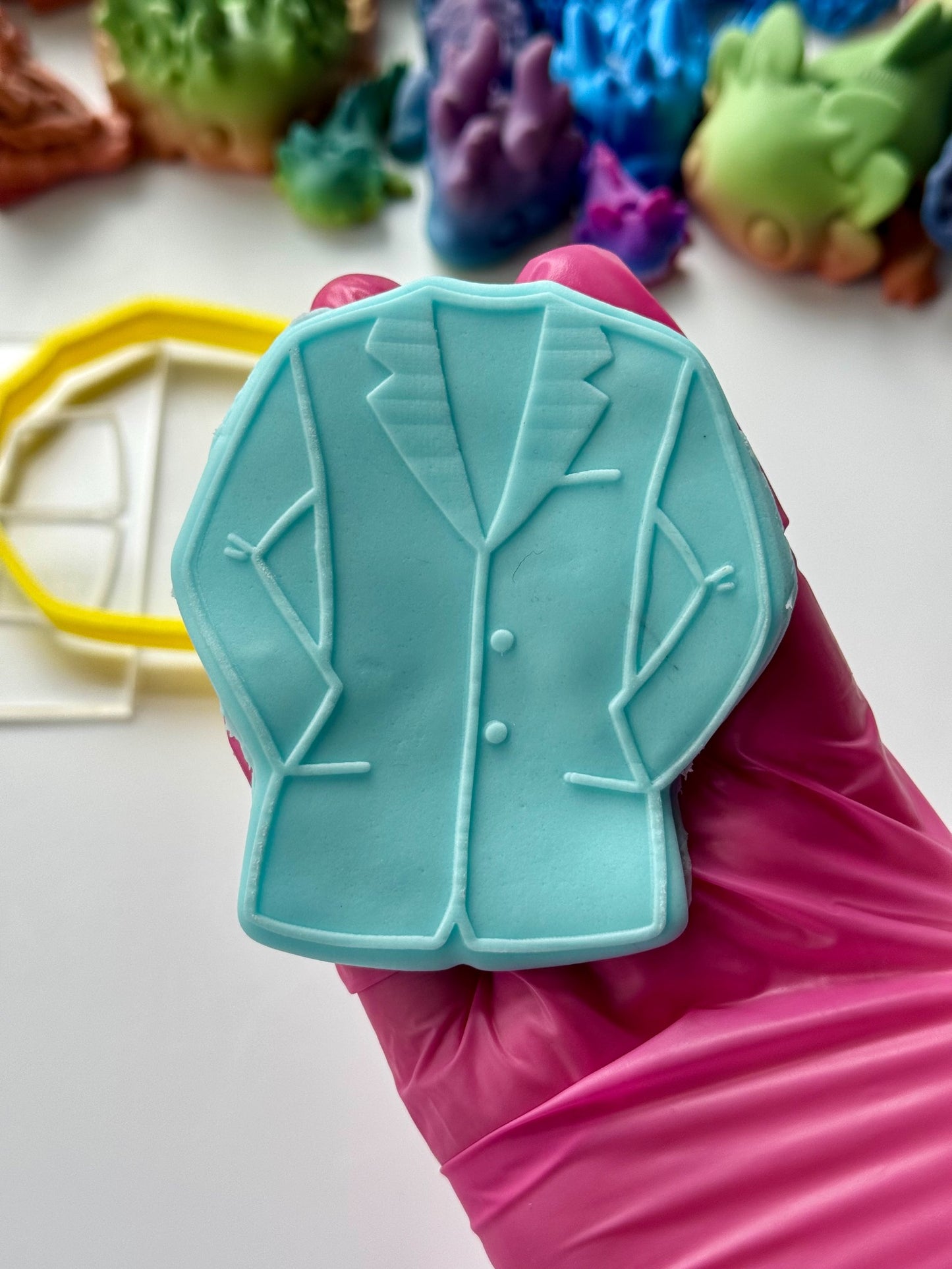 Tuxedo Jacket deboss and cutter