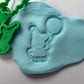 party cartoon pig 3D deboss + cutter